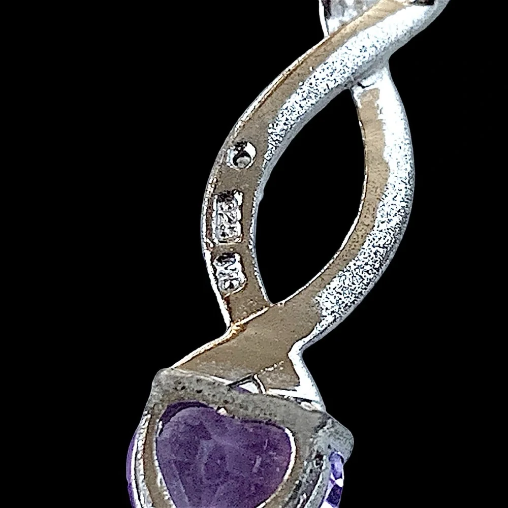 925 Sterling Silver Necklace Marsala
